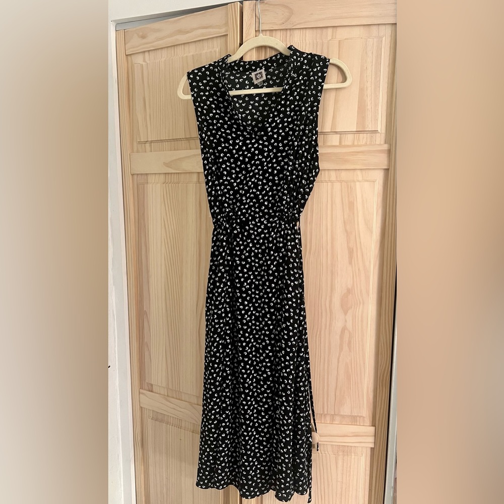Anne Klein Floral Midi Dress